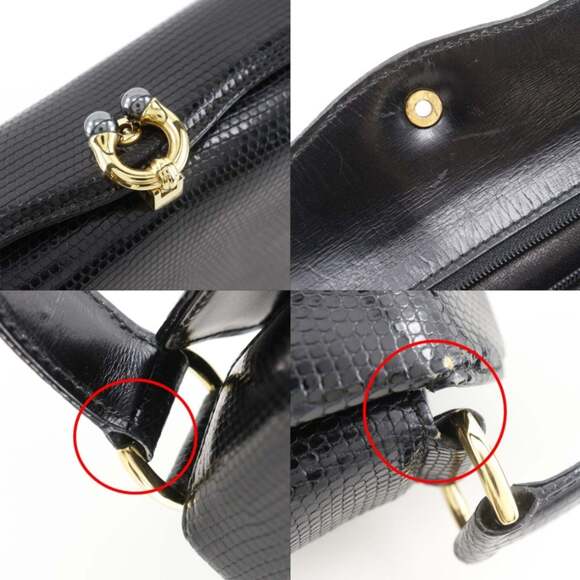 Gucci Old handbag, vintage embossed leather, flap style, for women. - Picture 13 of 16